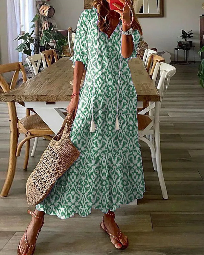 Elegante Boho Jurk