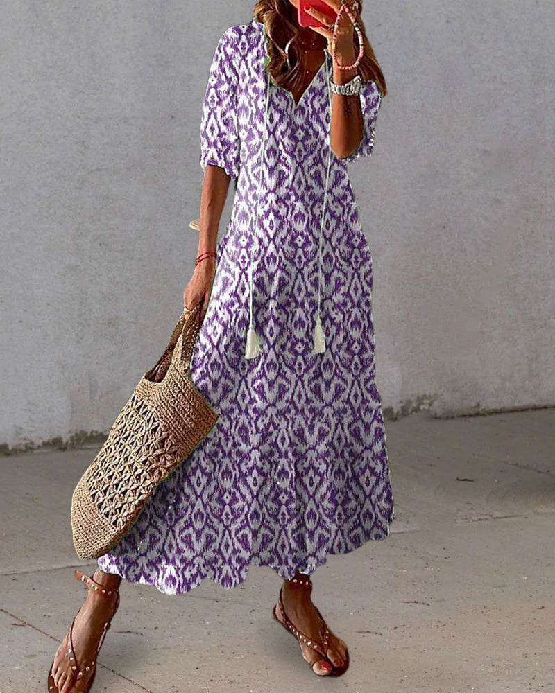 Elegante Boho Jurk