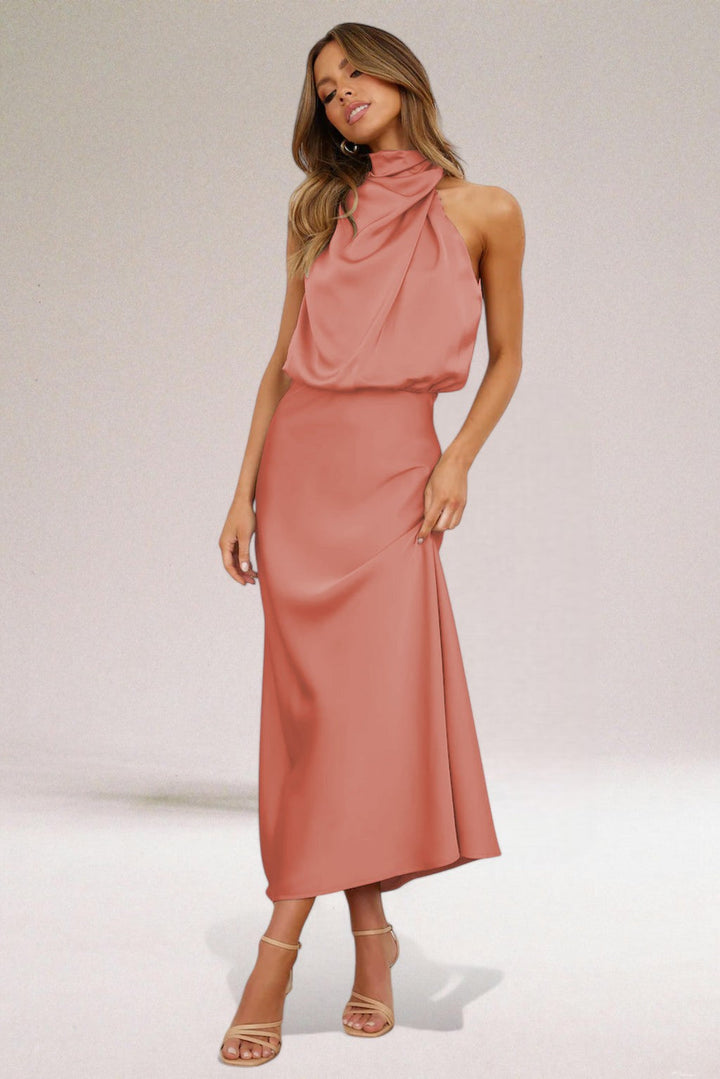 Satijnen Glamour Jurk