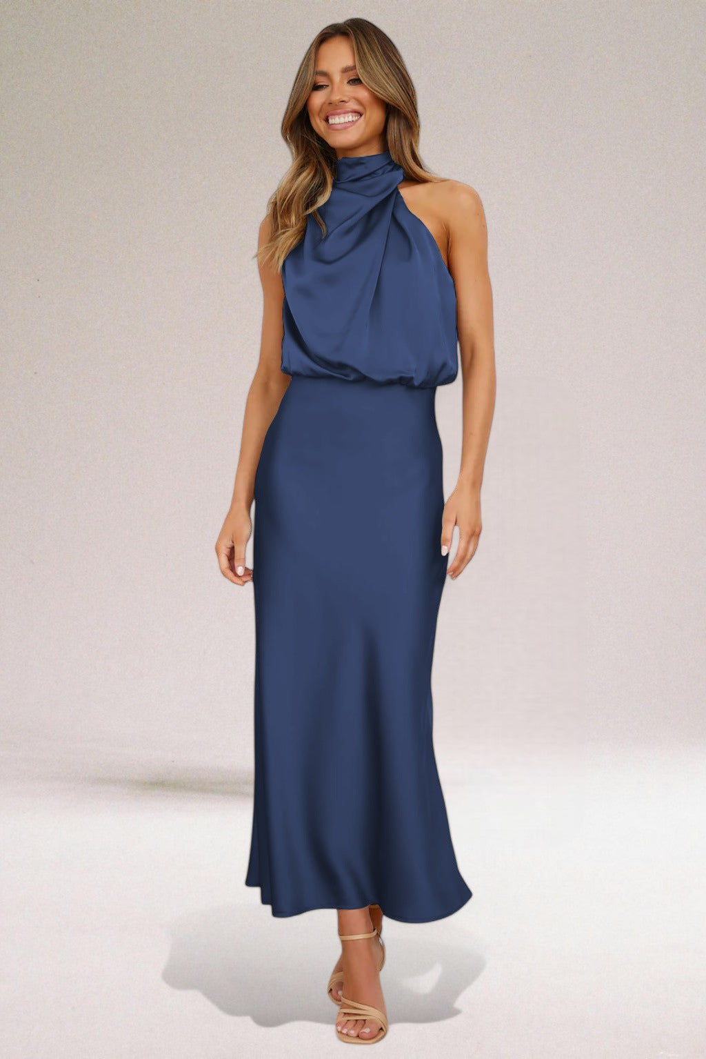 Satijnen Glamour Jurk