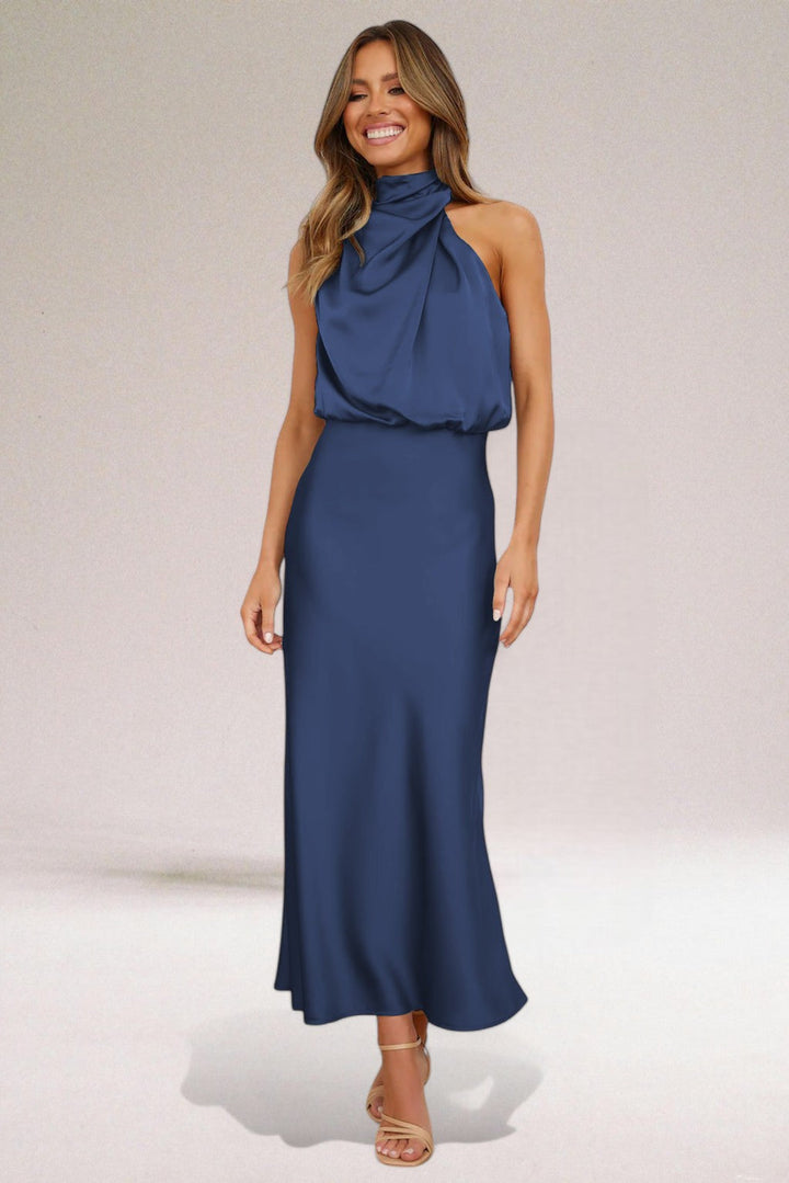 Satijnen Glamour Jurk
