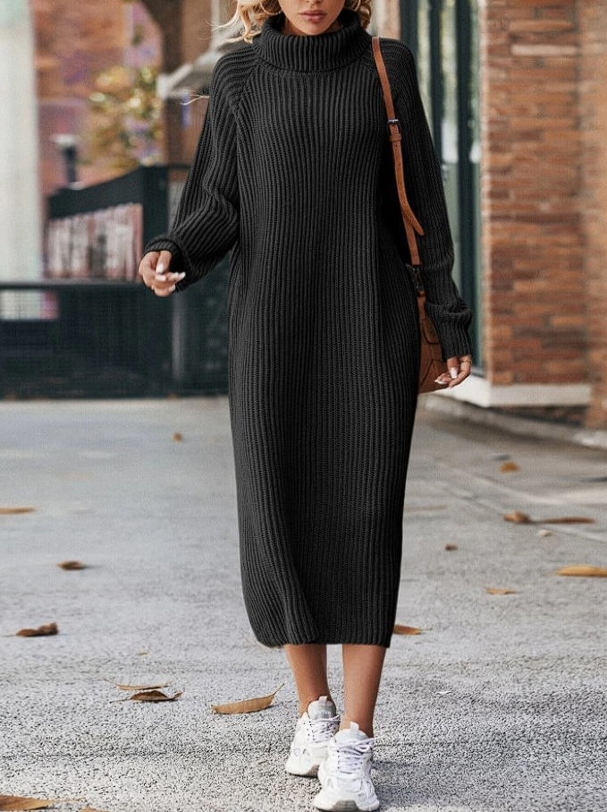 Casual Gebreide Jurk