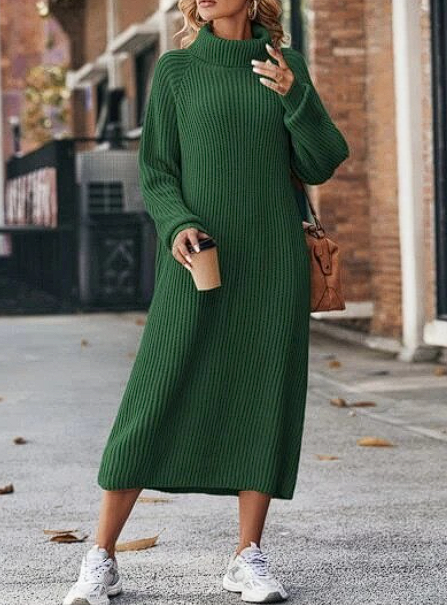 Casual Gebreide Jurk