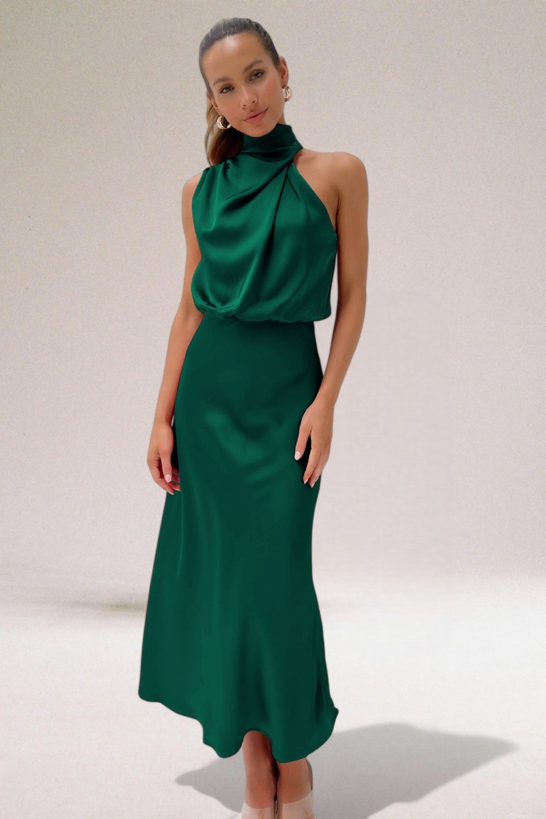 Satijnen Glamour Jurk