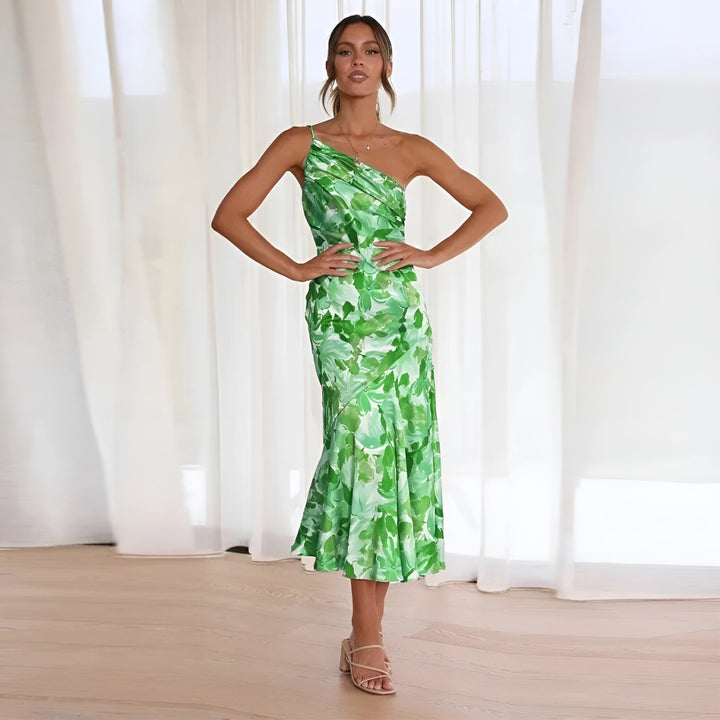 Elegante Maxi-jurk met Bloemenprint