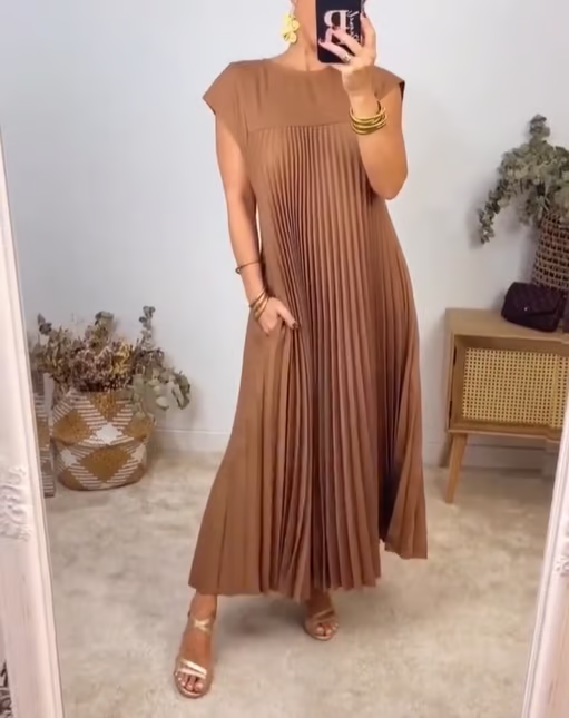 Zomerse Lange Comfortabele Jurk