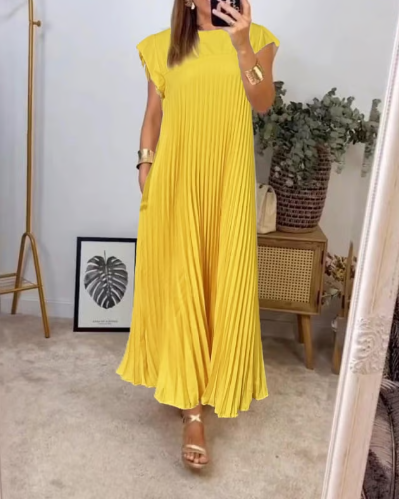 Zomerse Lange Comfortabele Jurk