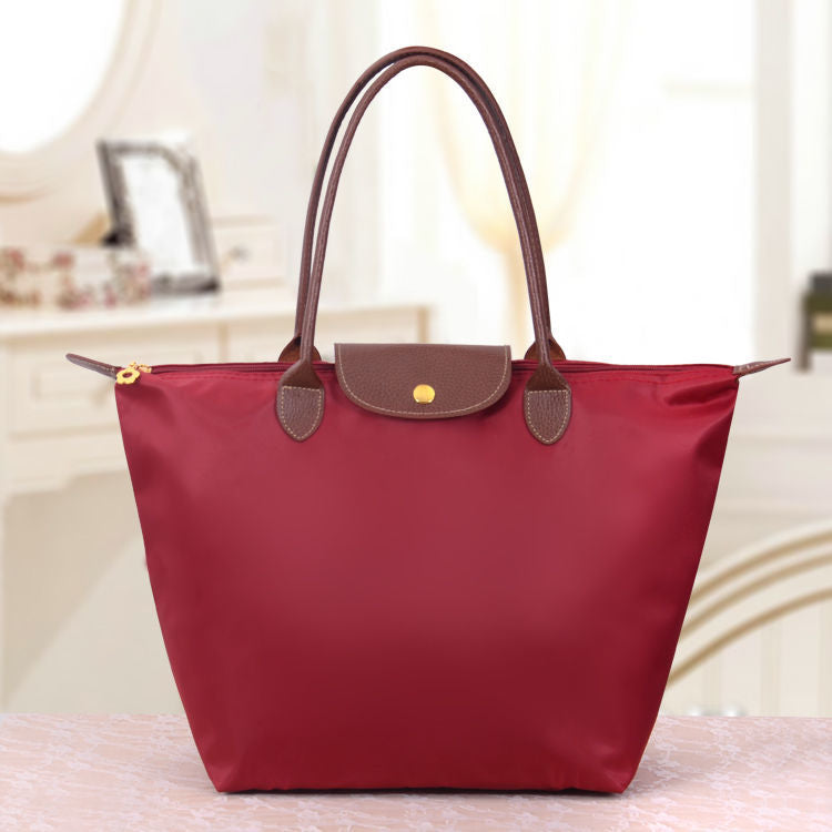 Violet - Opvouwbare Tote Bag met lange handvatten