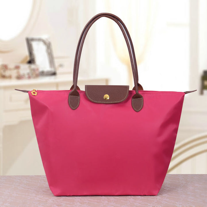 Violet - Opvouwbare Tote Bag met lange handvatten