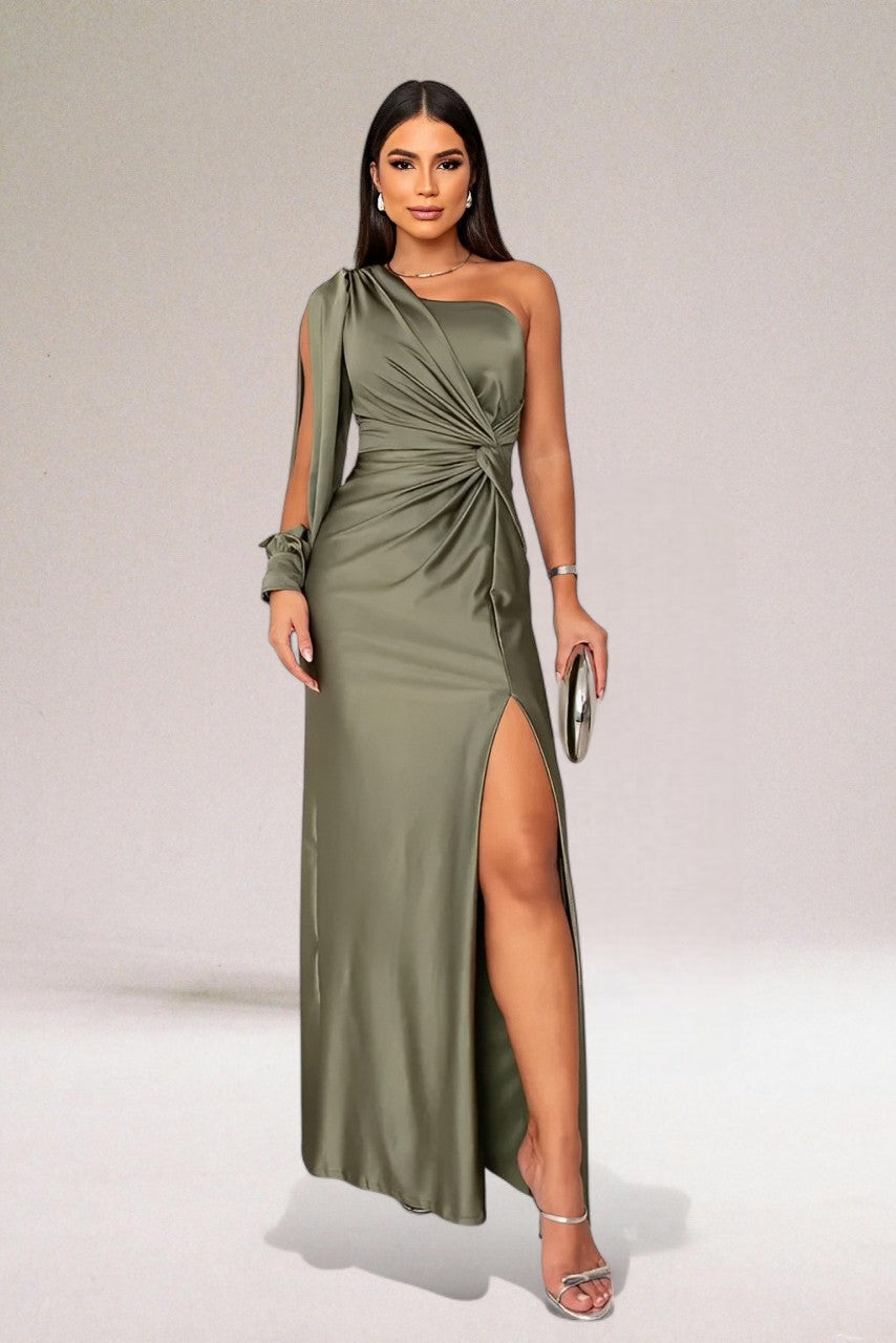 Elegante Asymmetrische Jurk